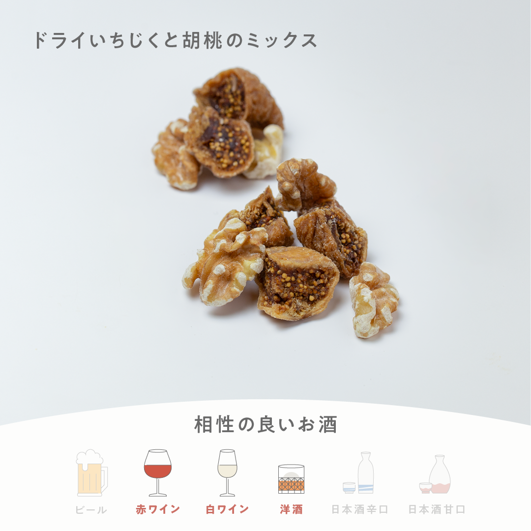 ドライいちじくと胡桃のミックス